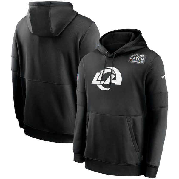 Stunning Los Angeles Rams 2020 NFL Crucial Catch Sideline Performance Pullover Hoodie Black Be among the first to own Order your Rams stuff right away