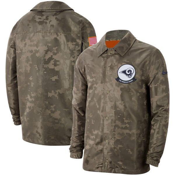 Delightful Men's Los Angeles Rams Camo 2019 Salute to Service Sideline Full Zip Lightweight Jacket Sports fans this is your chance Order soon to support the Rams