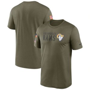 Superb Los Angeles Rams 2022 Salute to Service Legend Team T Shirt Olive Hurry Exclusive offer Place your order for Rams gear immediately