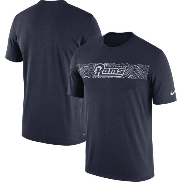 Superb Los Angeles Rams Sideline Seismic Legend Performance T Shirt Navy Sports fans this is your chance Order soon to support the Rams