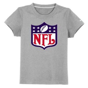 HighQuality NFL Logo Youth T Shirt Grey Sports enthusiasts Seize the opportunity Order your Rams merchandise