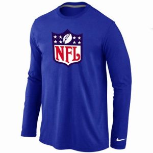 Outstanding NFL Logos Long Sleeve T Shirt Blue Hurry Exclusive offer Place your order for Rams gear immediately