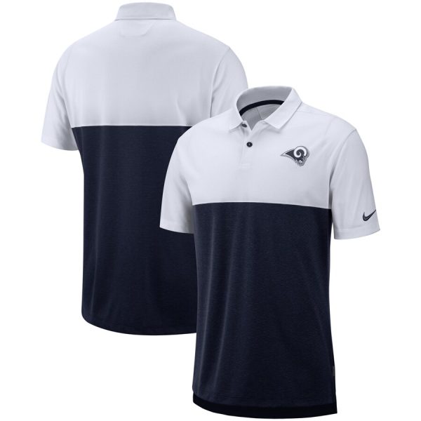 Stunning Los Angeles Rams Sideline Early Season Performance Polo White Navy Retailers boost your inventory Order these popular Rams products