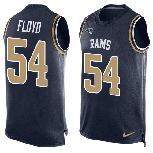 HighQuality Rams #54 Leonard Floyd Navy Blue Team Color Men's Stitched NFL Limited Tank Top Jersey For a short time available Don't miss your chance to own Rams clothing