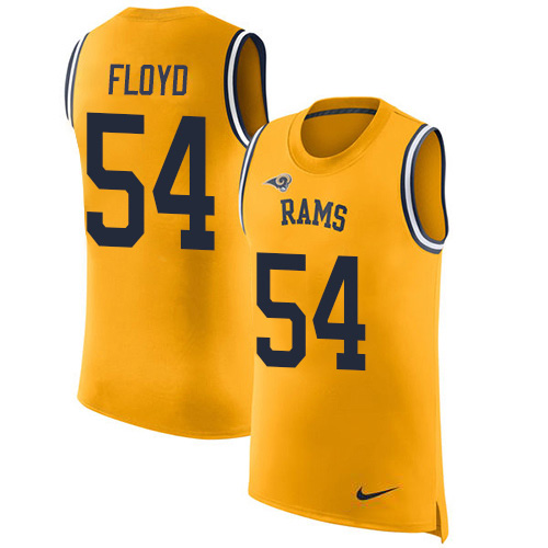 Superb Rams #54 Leonard Floyd Gold Men's Stitched NFL Limited Rush Tank Top Jersey Hurry Exclusive offer Place your order for Rams gear immediately