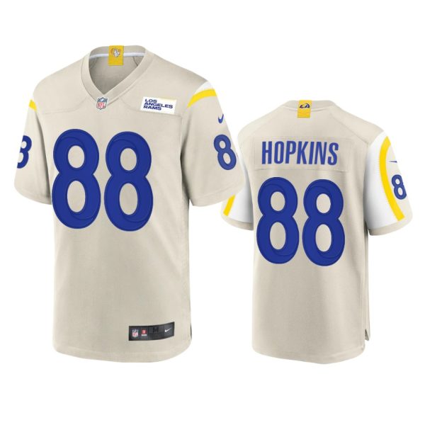 Amazing Los Angeles Rams #88 Brycen Hopkins Men's Game NFL Jersey Bone Sports enthusiasts Seize the opportunity Order your Rams merchandise
