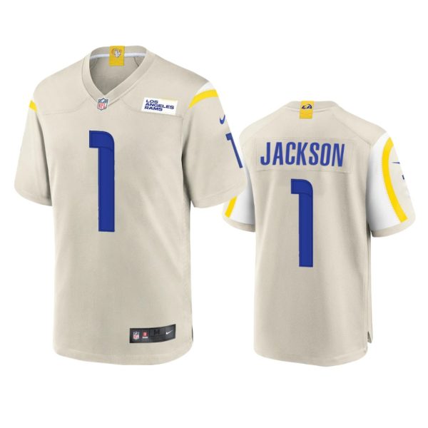 HighQuality Los Angeles Rams #1 Desean Jackson Men's Game NFL Jersey Bone Sports enthusiasts Seize the opportunity Order your Rams merchandise