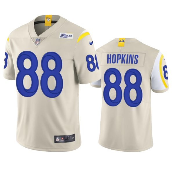 Superb Los Angeles Rams #88 Brycen Hopkins Men's Vapor Limited NFL Jersey Bone For a short time available Don't miss your chance to own Rams clothing