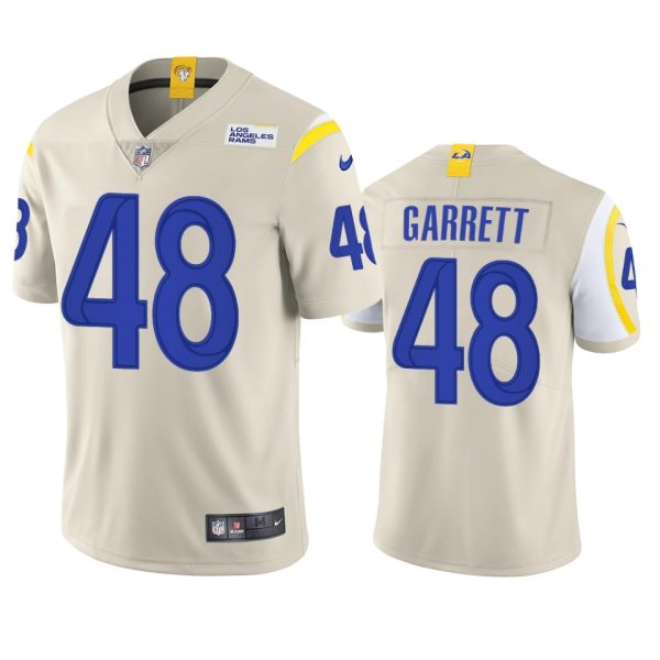 Amazing Los Angeles Rams #48 Chris Garrett Men's Vapor Limited NFL Jersey Bone Act fast Only a few left Secure your Rams apparel today