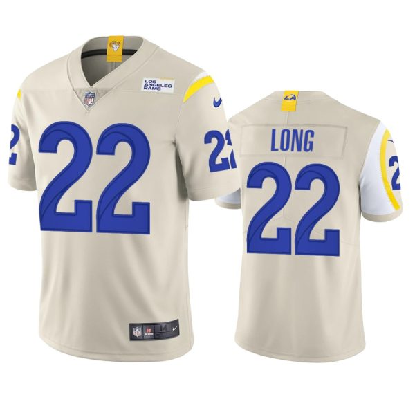 Outstanding Los Angeles Rams #22 David Long Men's Vapor Limited NFL Jersey Bone Hurry Exclusive offer Place your order for Rams gear immediately