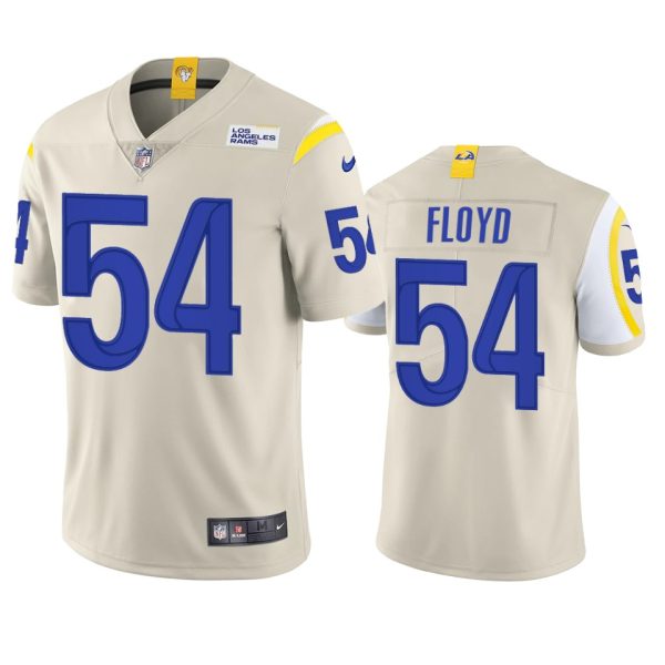 HighQuality Los Angeles Rams #54 Leonard Floyd Men's Vapor Limited NFL Jersey Bone Retailers boost your inventory Order these popular Rams products