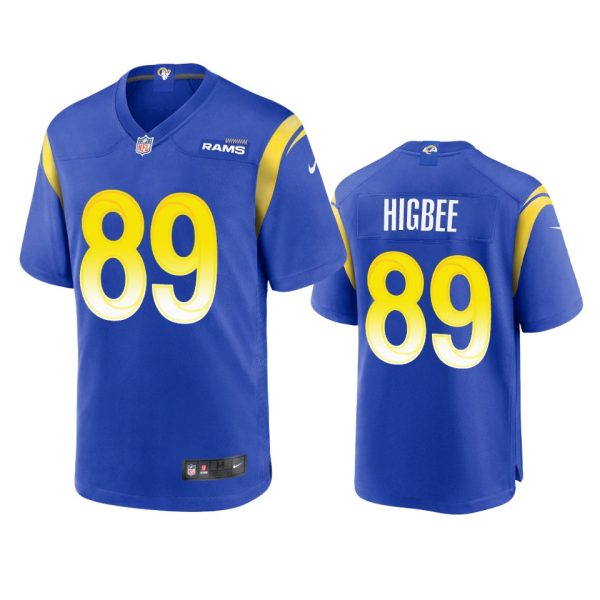 HighQuality Los Angeles Rams #89 Tyler Higbee Men's Game NFL Jersey Royal Sports enthusiasts Seize the opportunity Order your Rams merchandise