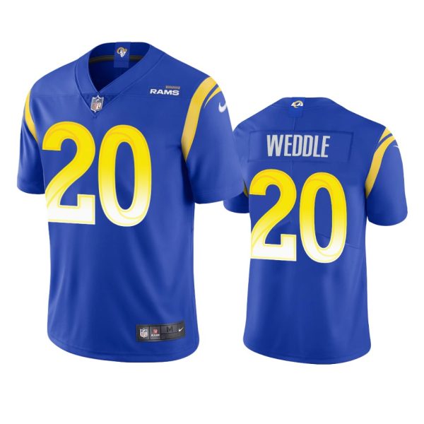 Outstanding Los Angeles Rams #20 Eric Wddle Men's Vapor Limited NFL Jersey Royal Be among the first to own Order your Rams stuff right away