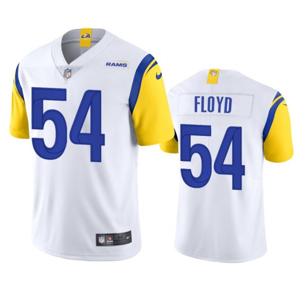 Exceptional Los Angeles Rams #54 Leonard Floyd Men's Alternate Vapor Limited NFL Jersey White Limited stock Order now to show your love for the Rams
