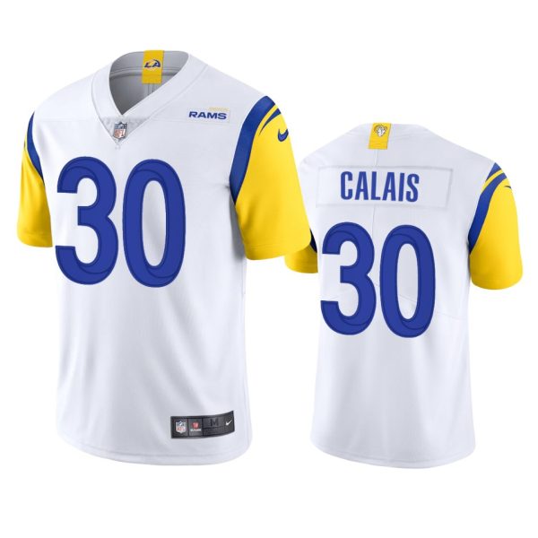 Exceptional Los Angeles Rams #30 Raymond Calais Men's Alternate Vapor Limited NFL Jersey White With high demand Order now to wear your Rams pride