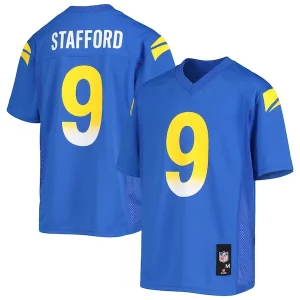 HighQuality Matthew Stafford Los Angeles Rams Youth Replica Player Jersey   Royal With high demand Order now to wear your Rams pride