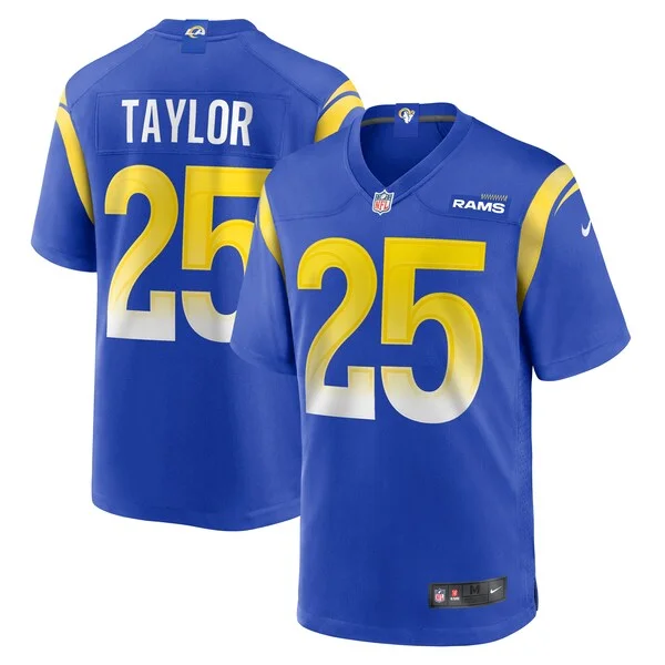 Amazing Jason Taylor Los Angeles Rams Nike Team Game Jersey Royal With high demand Order now to wear your Rams pride
