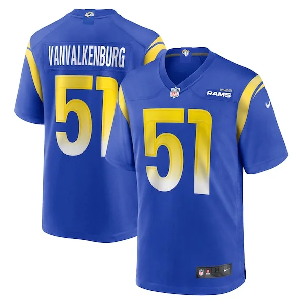 Amazing Zach VanValkenburg Los Angeles Rams Nike Team Game Jersey Royal Act fast Only a few left Secure your Rams apparel today