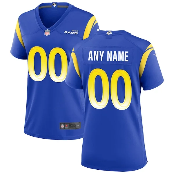 Gorgeous Nike Los Angeles Rams Women's Custom Game Jersey Royal Be among the first to own Order your Rams stuff right away