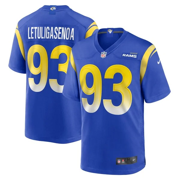 Fantastic Tuli Letuligasenoa Los Angeles Rams Nike Game Jersey Royal Act fast Only a few left Secure your Rams apparel today