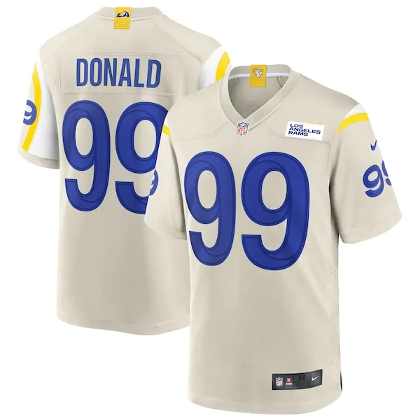 Premium Aaron Donald Los Angeles Rams Nike Game Jersey Bone With high demand Order now to wear your Rams pride