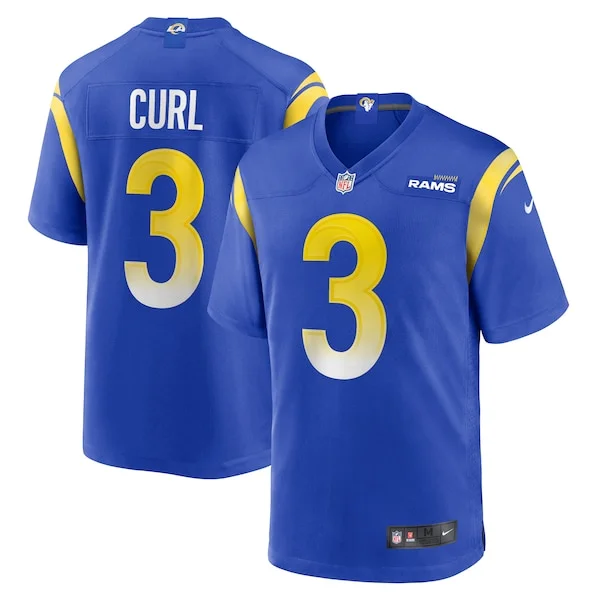 Superb Kamren Curl Los Angeles Rams Nike Game Jersey Royal Collectors this is a must have Add this Rams item to your collection