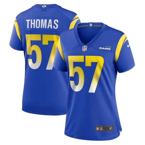 Gorgeous Zachary Thomas Los Angeles Rams Nike Women's Team Game Jersey Royal Limited stock Order now to show your love for the Rams