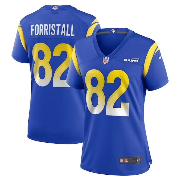 Delightful Miller Forristall Los Angeles Rams Nike Women's Game Jersey Royal For a short time available Don't miss your chance to own Rams clothing