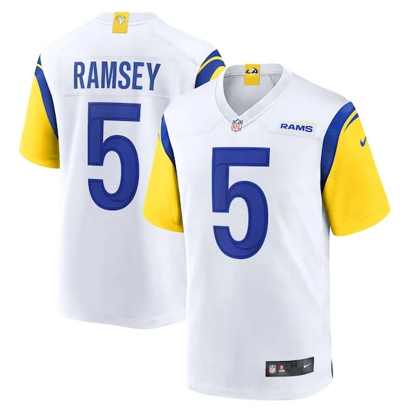 Outstanding Jalen Ramsey Los Angeles Rams Nike Alternate Game Jersey White Sports enthusiasts Seize the opportunity Order your Rams merchandise