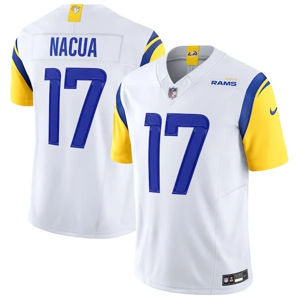 Superb Puka Nacua Los Angeles Rams Nike Vapor F.U.S.E. Limited Jersey White Be among the first to own Order your Rams stuff right away