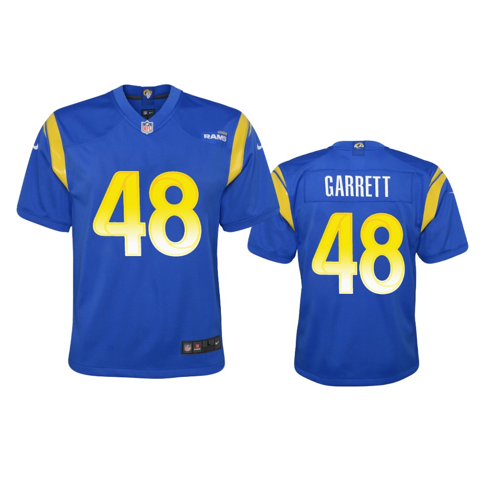 Gorgeous Los Angeles Rams #48 Chris Garrett Youth Game NFL Jersey Royal Sports fans this is your chance Order soon to support the Rams