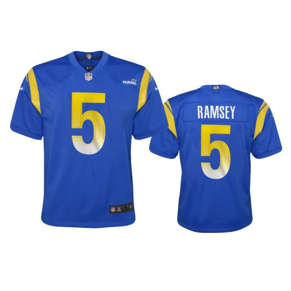 Delightful Los Angeles Rams #5 Jalen Ramsey Youth Game NFL Jersey Royal Be among the first to own Order your Rams stuff right away