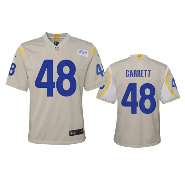Superb Los Angeles Rams #48 Chris Garrett Youth Game NFL Jersey Bone Be among the first to own Order your Rams stuff right away