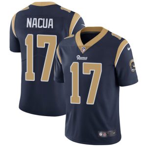 Stunning Rams #17 Puka Nacua Navy Blue Team Color Youth Stitched NFL Vapor Untouchable Limited Jersey For a short time available Don't miss your chance to own Rams clothing