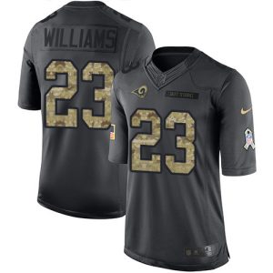 Fantastic Rams #23 Kyren Williams Black Youth Stitched NFL Limited 2016 Salute to Service Jersey Sports fans this is your chance Order soon to support the Rams